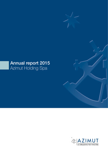 Thumbnail Azimut Holding Annual Report 2015