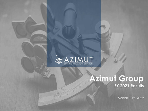 Vorschaubild Azimut Holding Finanzbericht 2021
