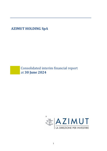 Vorschaubild Azimut Holding Halbjahresbericht 2024-h1