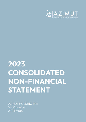 Thumbnail Azimut Holding Sustainability Report 2023