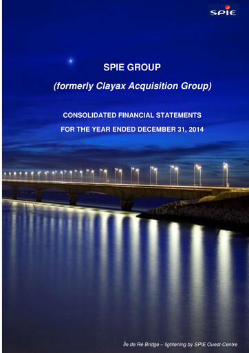 Miniature SPIE Bilan financier 2014