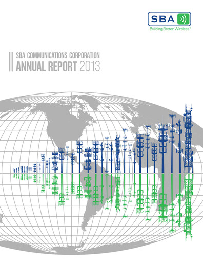 Thumbnail SBA Communications Annual Report 2013