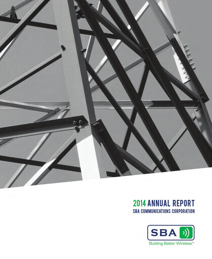 Thumbnail SBA Communications Annual Report 2014