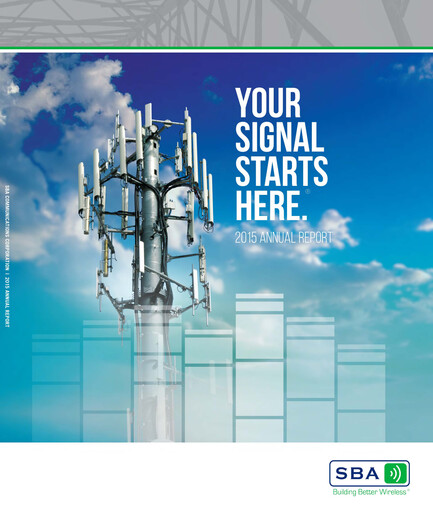 Thumbnail SBA Communications Annual Report 2015