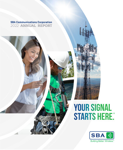 Thumbnail SBA Communications Annual Report 2022