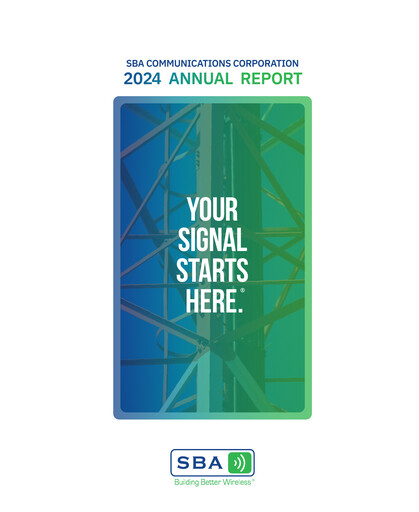 Thumbnail SBA Communications Annual Report 2024