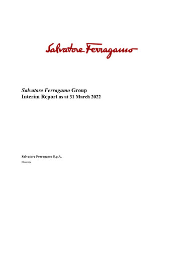 Thumbnail Salvatore Ferragamo Quarterly Report 2022-q1