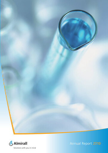 Vorschaubild Almirall Jahresbericht 2010