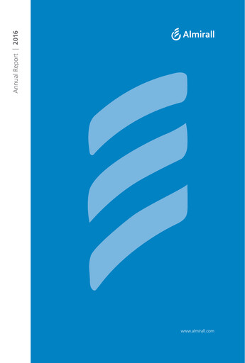Vorschaubild Almirall Jahresbericht 2016