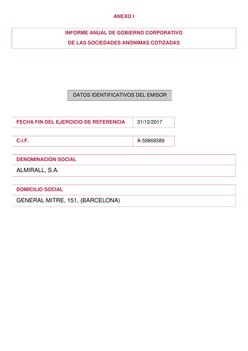 Miniature Almirall Rapport annuel 2017