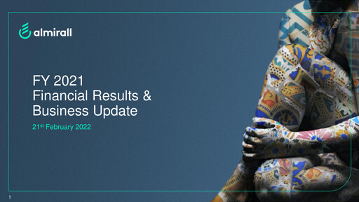 Thumbnail Almirall Financial Report 2021