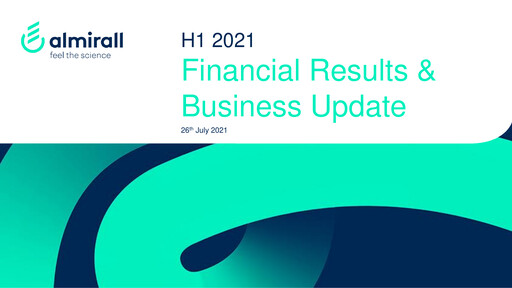 Thumbnail Almirall Half-year Report 2021-h1