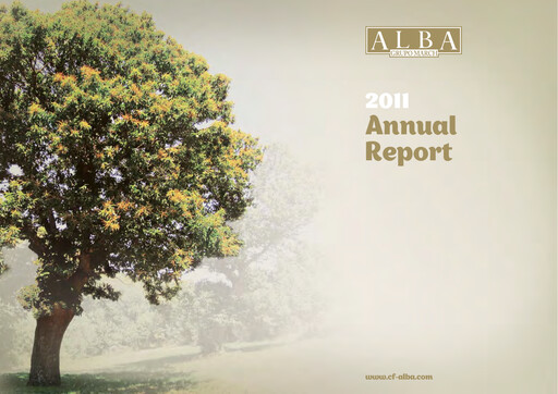 Thumbnail Corporación Financiera Alba Annual Report 2011