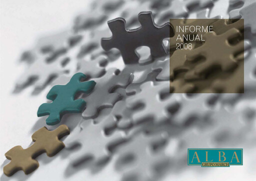 Thumbnail Corporación Financiera Alba Annual Report 2008