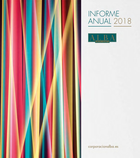 Thumbnail Corporación Financiera Alba Annual Report 2018