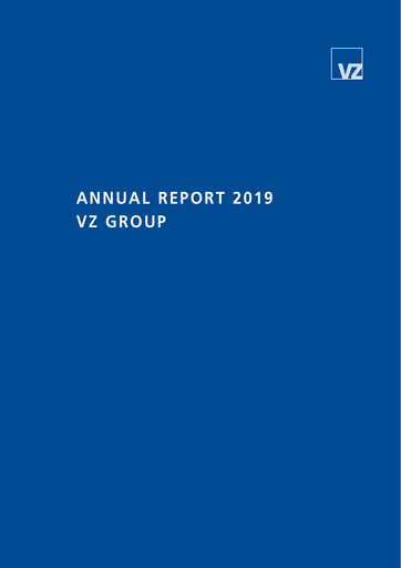 Thumbnail VZ Holding Annual Report 2019