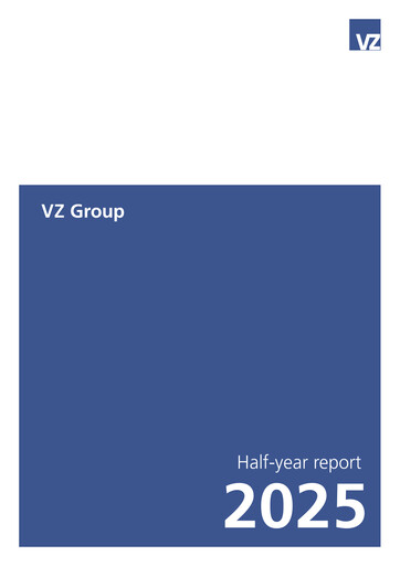 Vorschaubild VZ Holding Halbjahresbericht 2025-h1