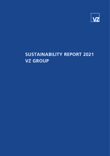 Miniature VZ Holding Rapport de durabilité 2021