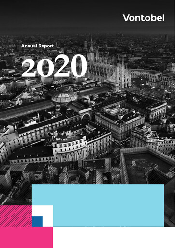 Thumbnail Vontobel Annual Report 2020