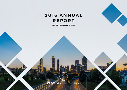 Miniature CIE Automotive
 Rapport annuel 2016