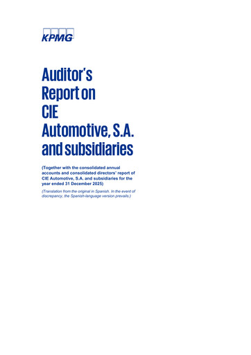 Thumbnail CIE Automotive
 Financial Statement 2025