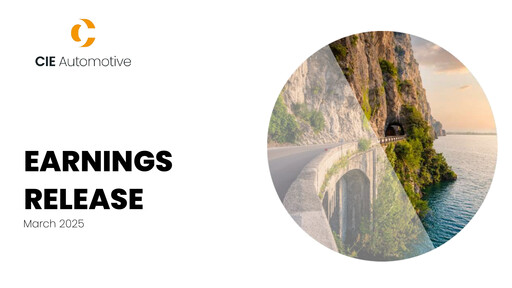 Thumbnail CIE Automotive
 Quarterly Report 2025-q1