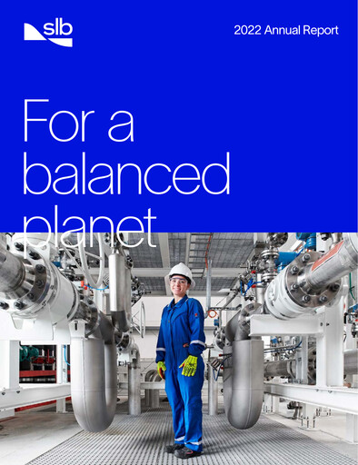 Thumbnail SLB (Schlumberger) Annual Report 2022