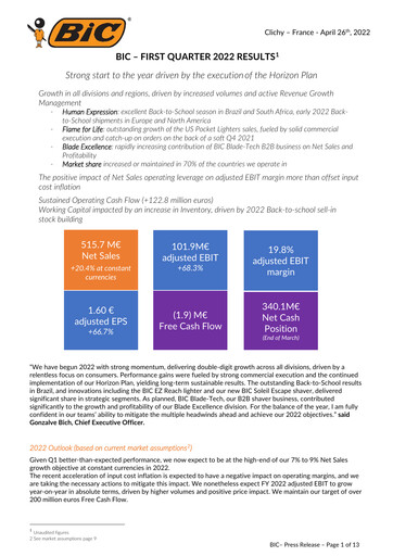 Vorschaubild BIC Quartalsbericht 2022-q1