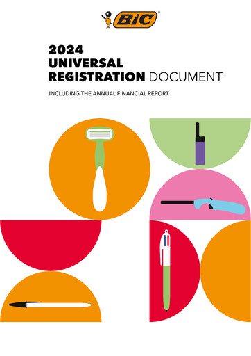 Miniature BIC Document d'enregistrement universel 2024