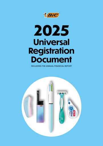 Miniature BIC Document d'enregistrement universel 2025