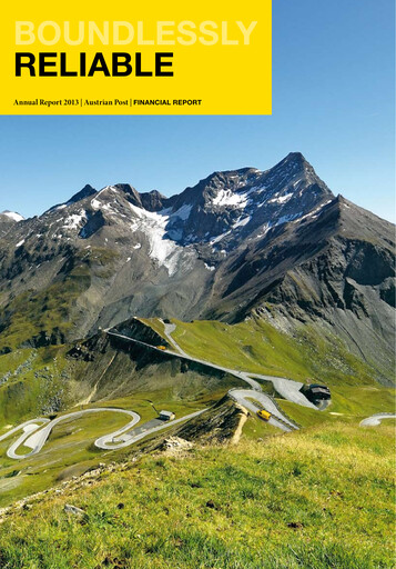 Thumbnail Österreichische Post
 Annual Report 2013