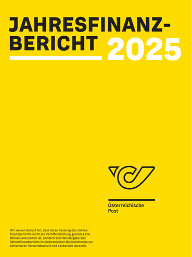 Thumbnail Österreichische Post
 Financial Report 2025