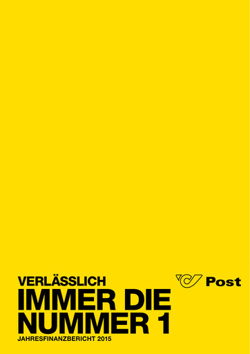 Vorschaubild Österreichische Post
 Finanzmitteilung 2015