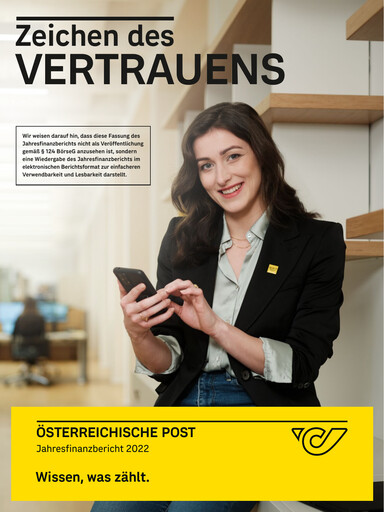 Vorschaubild Österreichische Post
 Finanzmitteilung 2022