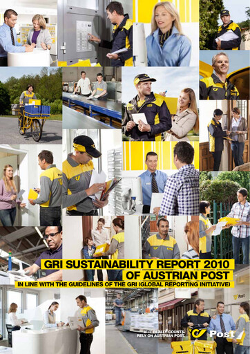 Vorschaubild Österreichische Post
 Nachhaltigkeitsbericht 2010