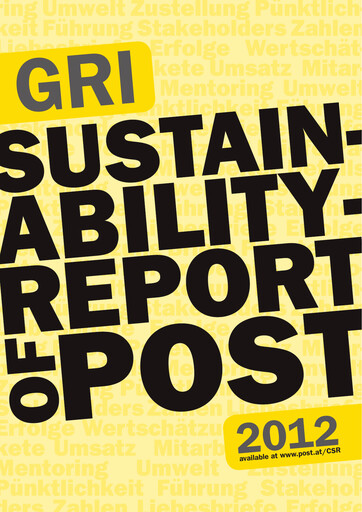 Vorschaubild Österreichische Post
 Nachhaltigkeitsbericht 2012
