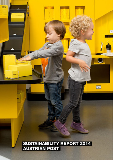 Vorschaubild Österreichische Post
 Nachhaltigkeitsbericht 2014
