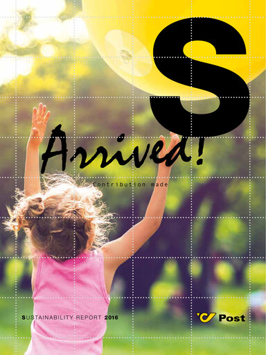 Vorschaubild Österreichische Post
 Nachhaltigkeitsbericht 2016