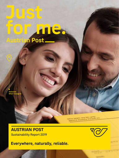 Vorschaubild Österreichische Post
 Nachhaltigkeitsbericht 2019