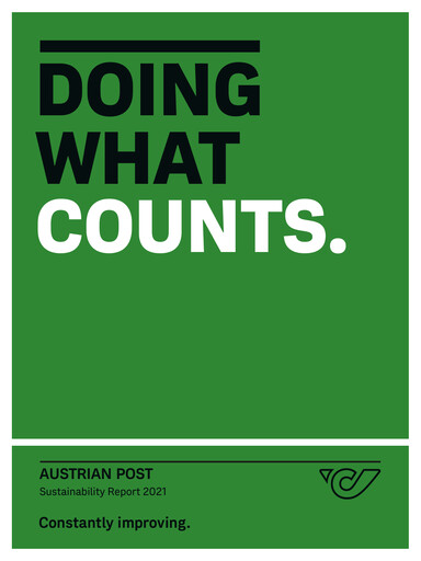 Vorschaubild Österreichische Post
 Nachhaltigkeitsbericht 2021