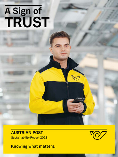 Vorschaubild Österreichische Post
 Nachhaltigkeitsbericht 2022