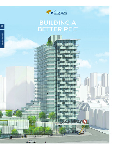 Thumbnail Crombie Real Estate Investment Trust Annual Report 2016