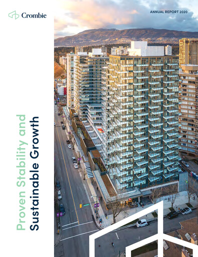 Thumbnail Crombie Real Estate Investment Trust Annual Report 2020