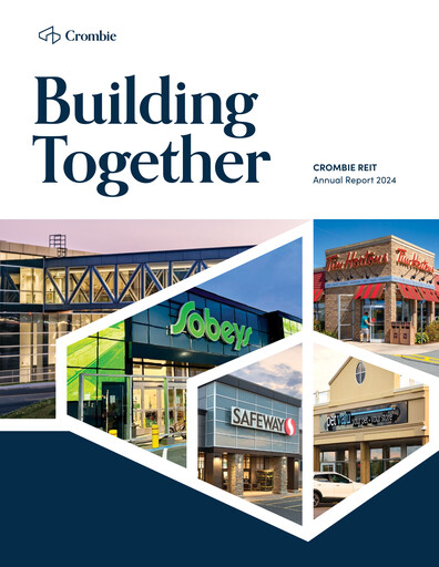 Thumbnail Crombie Real Estate Investment Trust Annual Report 2024