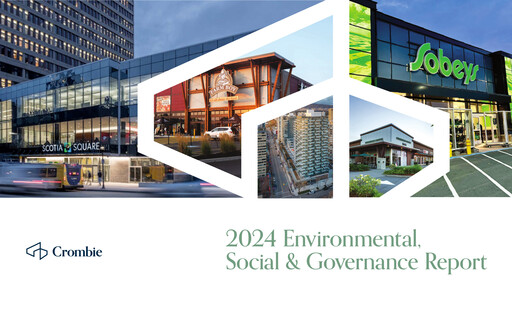 Thumbnail Crombie Real Estate Investment Trust ESG Report 2024