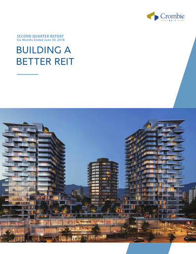 Thumbnail Crombie Real Estate Investment Trust Quarterly Report 2018-q2