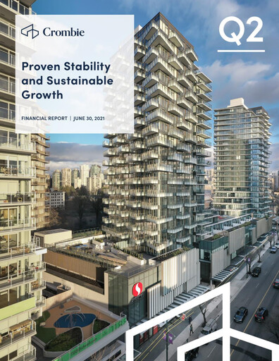 Thumbnail Crombie Real Estate Investment Trust Quarterly Report 2021-q2