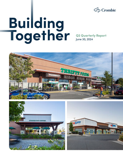 Thumbnail Crombie Real Estate Investment Trust Quarterly Report 2024-q2
