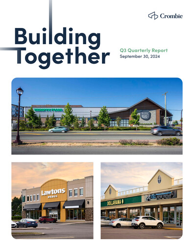 Thumbnail Crombie Real Estate Investment Trust Quarterly Report 2024-q3
