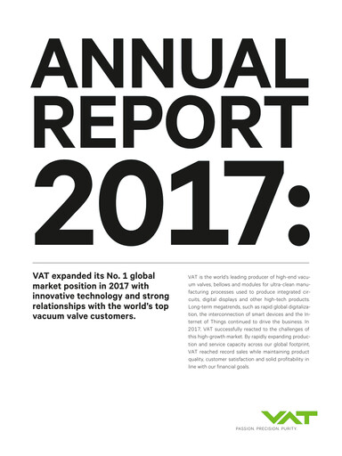 Thumbnail VAT Group Annual Report 2017